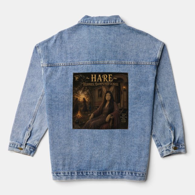 Hare Album: a Parody Denim Jacket (Back)