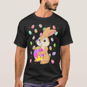 Hare Bunny Easter Egg Funny Hare Easter Sunday T-Shirt
