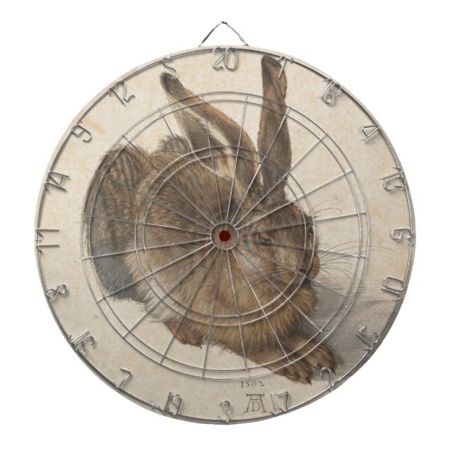 Hare (by Albrecht Dürer) Dartboard (Front)