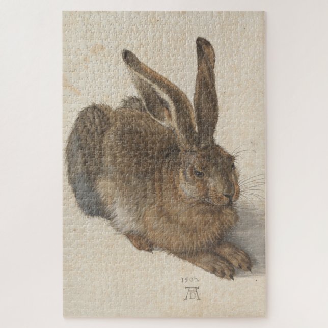 Hare (by Albrecht Dürer) Jigsaw Puzzle (Vertical)