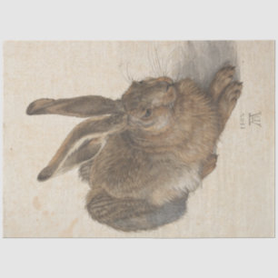 Hare (by Albrecht Dürer) Tissue Paper