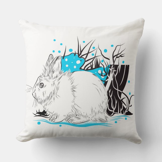 Hare Cushion (Front)