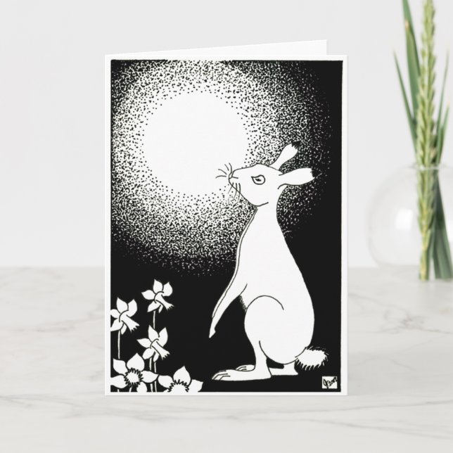hare holiday card (Front)