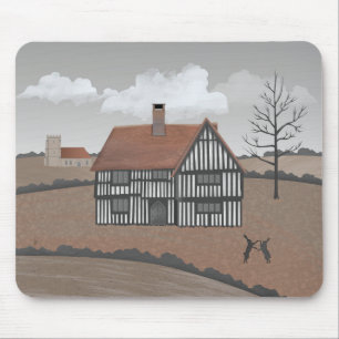 Hare House Mouse Pad