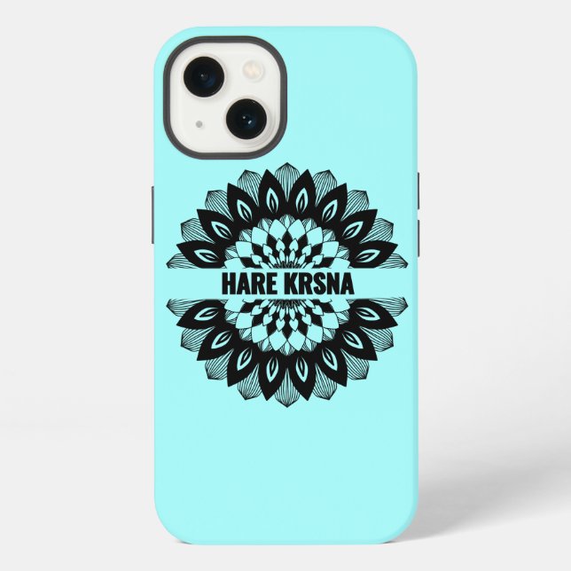 Hare Krishna art iPhone / iPad case (Back)