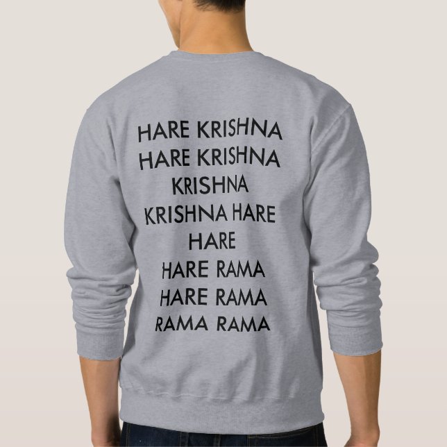 Hare Krishna sweatshirt (Back)