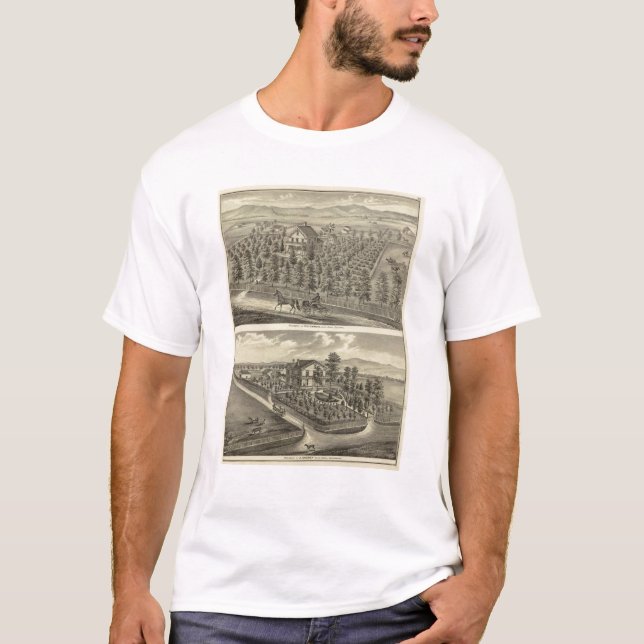 Hargis, Cheney residences T-Shirt (Front)