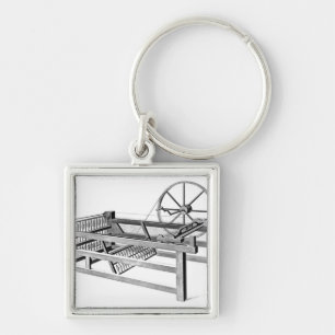 Hargreaves's Spinning Jenny, engraved by Key Ring