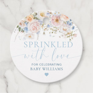 Hargrove Bue Baby Shower Sprinkled With Love Favour Tags