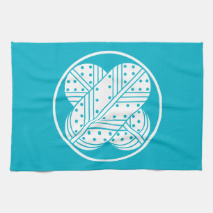 Harima asano hawk feathers tea towel