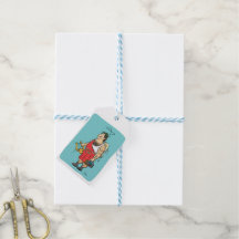 Hark the Hairy Angel Gift Tag