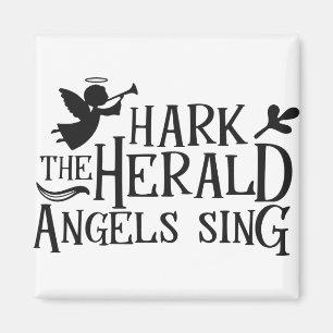 Hark the Herald Angel Sing Magnet