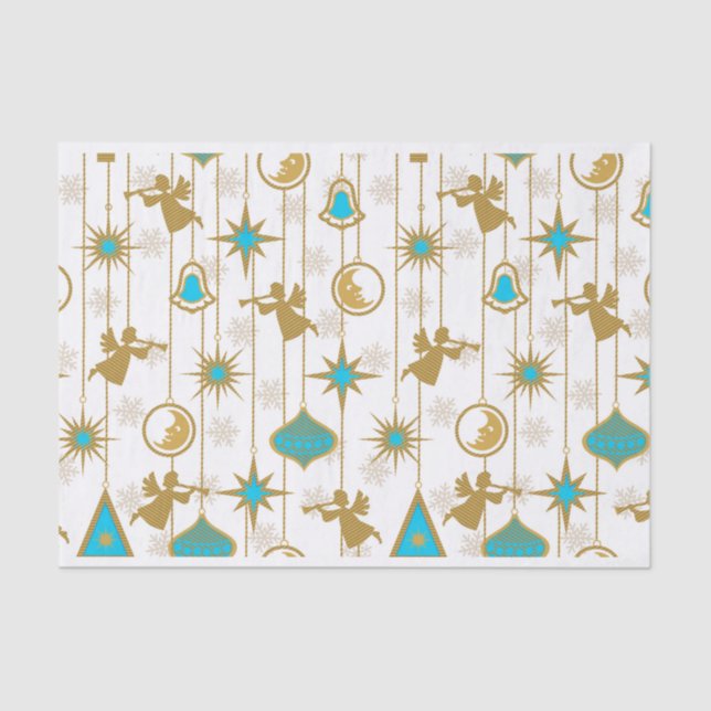 Hark! The Herald Angels Sing Tissue Paper (Front)