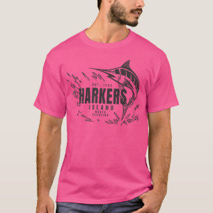 Harkers Island, NC Marlin Fishing Summertime T-Shirt
