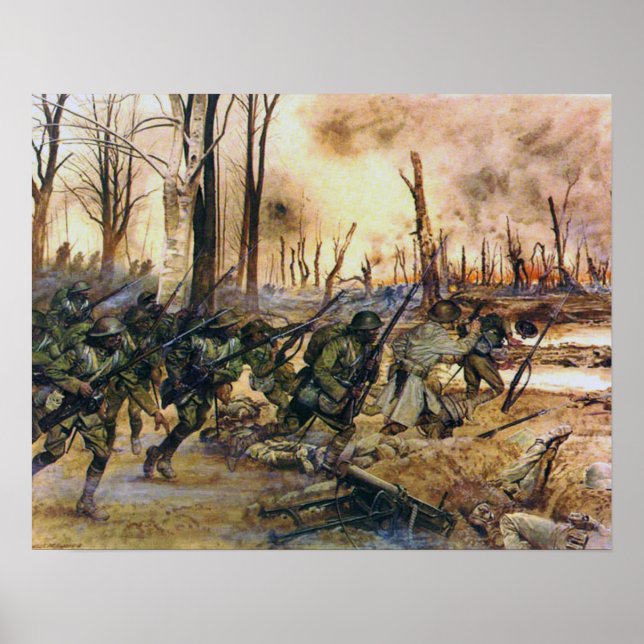 Harlem Hell Fighters Séchault H. Charles McBarron  Poster (Front)