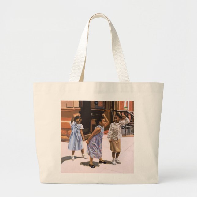 Harlem Jig 2001 Large Tote Bag (Front)