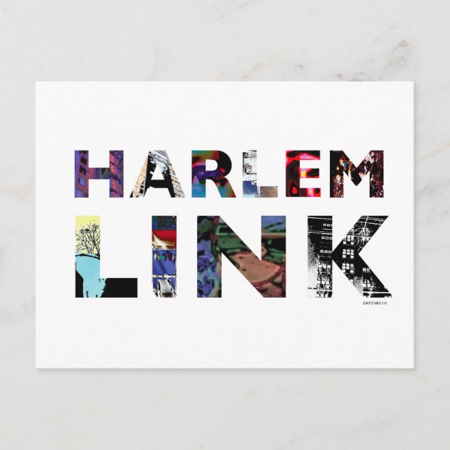 Harlem_Link_1_POSTCARD Postcard (Front)