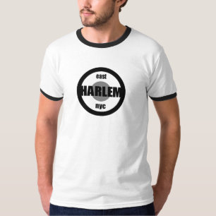 Harlem New York City Black & Grey Logo Shirt