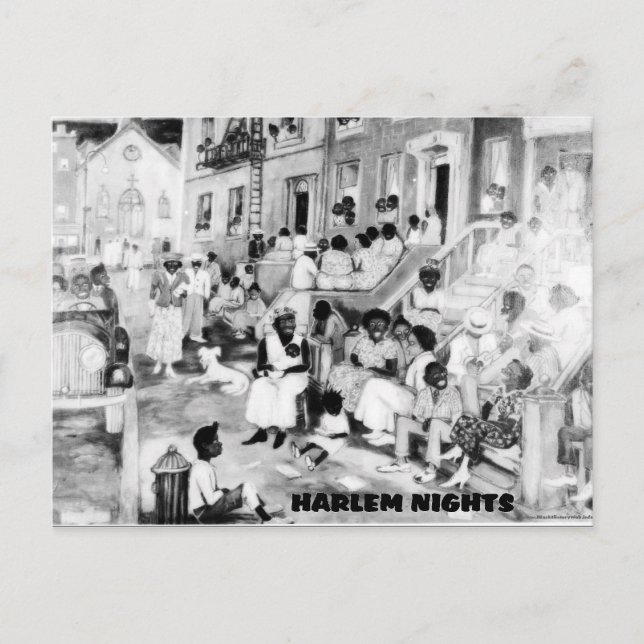 Harlem Nights Postcard (Front)