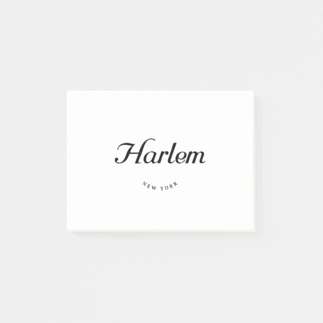 Harlem NY Post-it Notes (Front)