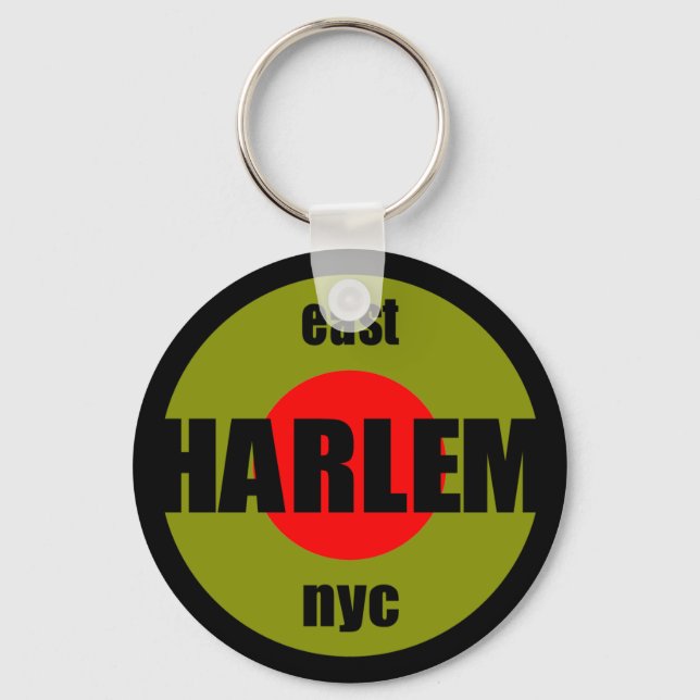 Harlem NYC Key Chain (Front)