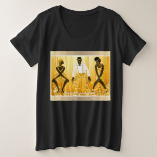 Harlem Renaissance 1920, Charleston:  Plus Size T-Shirt