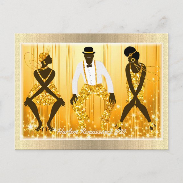 Harlem Renaissance 1920 Postcard (Front)