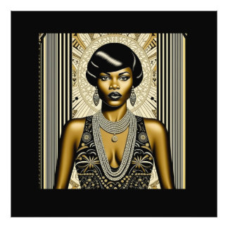 Harlem Renaissance 1920s-1930s Art Deco-Ambrose  Photo Print
