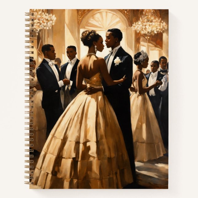 Harlem Renaissance Cotillion Notebook (Front)
