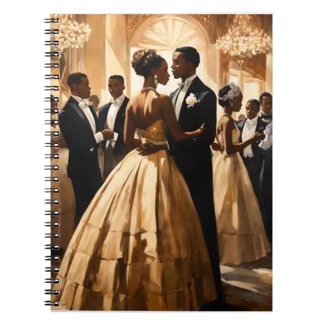 Harlem Renaissance Cotillion Notebook (Front)