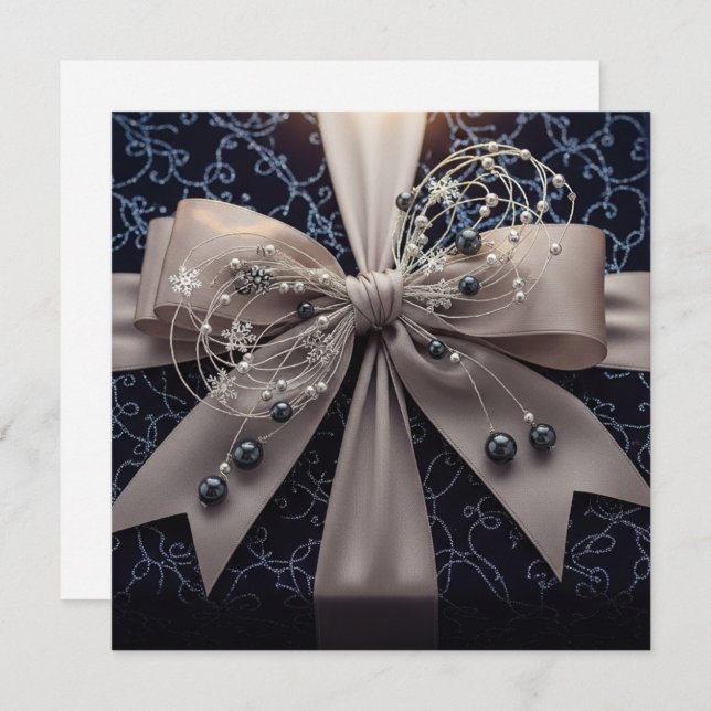 Harlem Renaissance Glam Thank You Card (Front/Back)