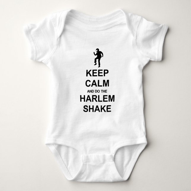 Harlem Shake Baby Bodysuit (Front)