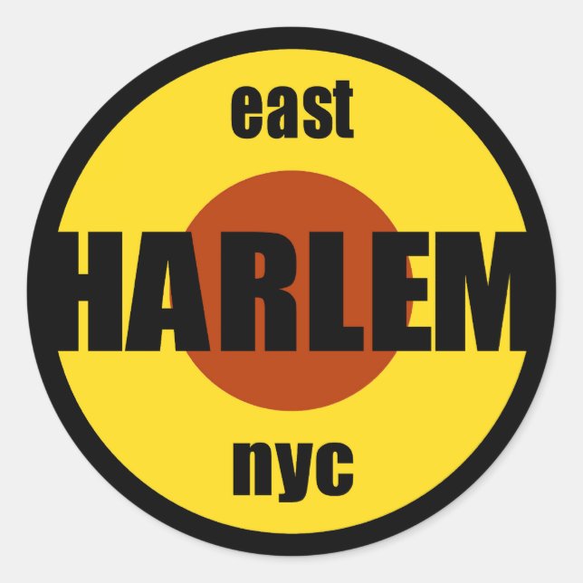 Harlem Stickers 3" inches (Front)
