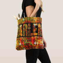 HARLEM THEMED tote