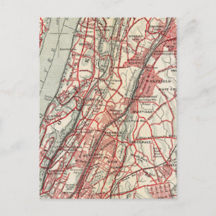 Harlem, Yonkers, Pelham Manor, New York Postcard