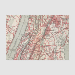 Harlem, Yonkers, Pelham Manor, New York Tissue Paper
