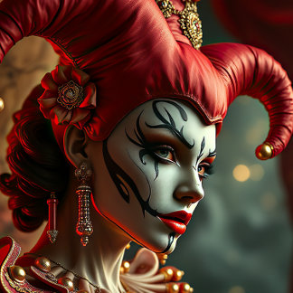 Harlequin Clown Puzzle