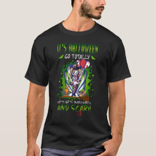 Harlequin Costume Freaky Clown Girl Graphic It´s H T-Shirt