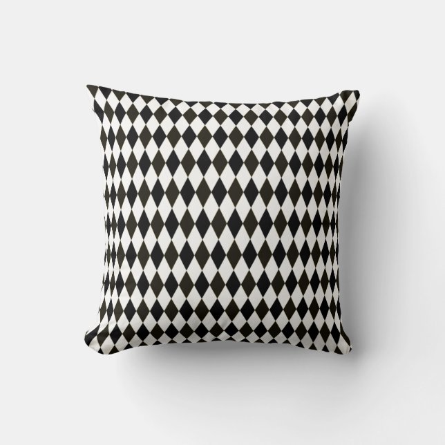 Harlequin Diamonds Cushion (Front)