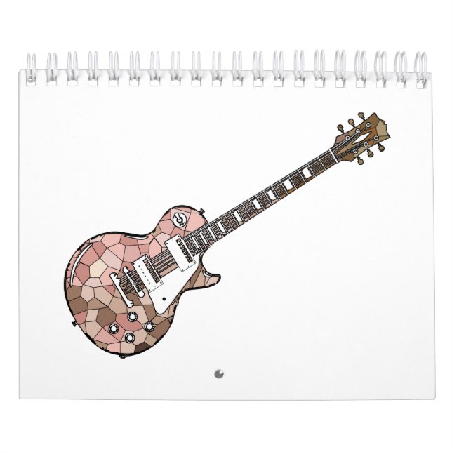 Harlequin Electric Guitar Calendar (Cover)