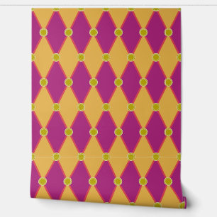 Harlequin Geo Studded GBFOM Wallpaper