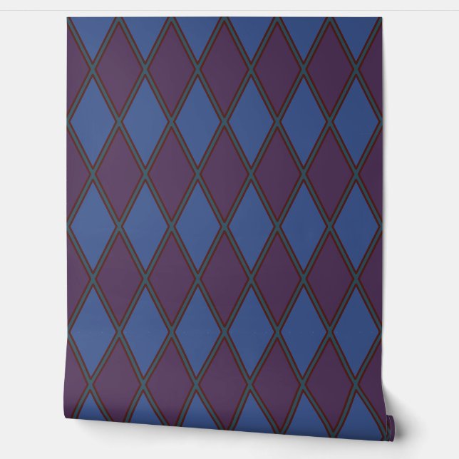 Harlequin Geo WW Wallpaper (Unrolling)