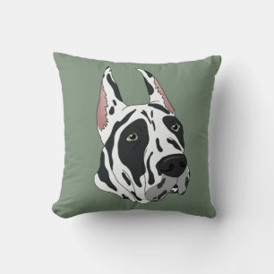 Harlequin Great Dane Cushion