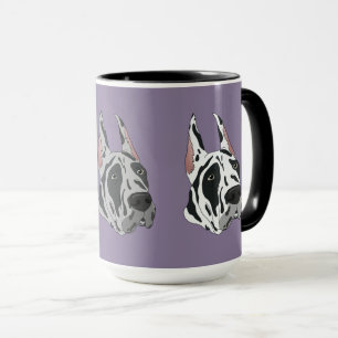Harlequin Great Dane Mug