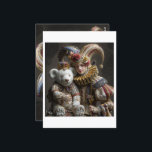 Harlequin Heart, Teddy Soul Postcard<br><div class="desc">In a quiet corner of eternity, a cherub rests peacefully with his teddy bear — a symbol of love, comfort, and innocence untouched by time. This moment, suspended between heaven and dreams, reminds us that true peace is found not in grand gestures, but in the quiet embrace of what we...</div>