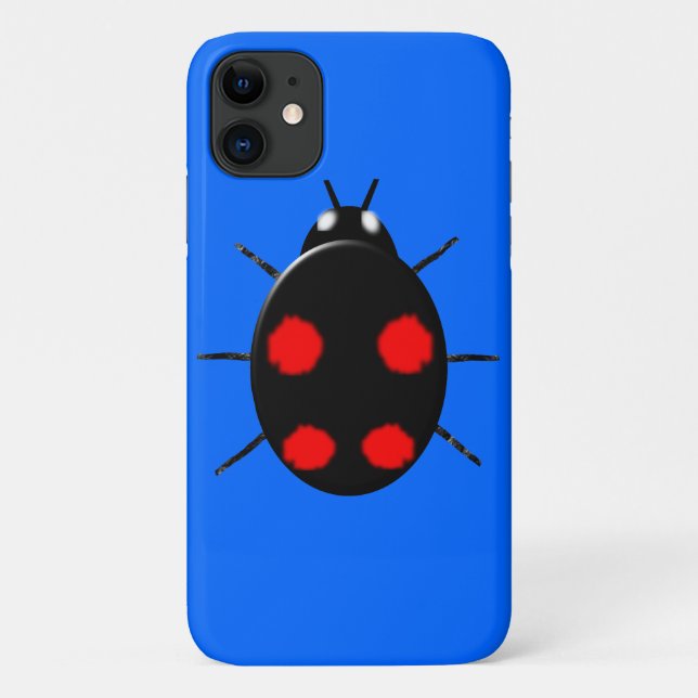 Harlequin Ladybird iPhone 3 Case (Back)