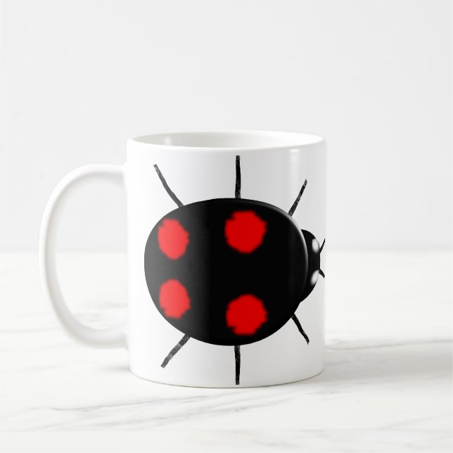 Harlequin Ladybird Mug (Left)