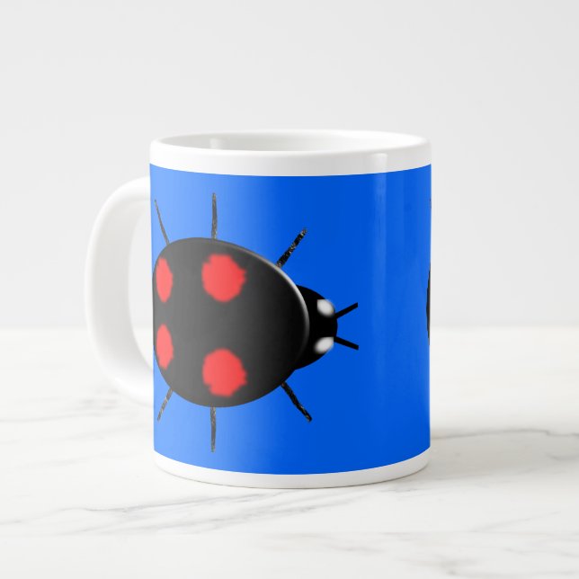 Harlequin Ladybird Mug (Front Left)