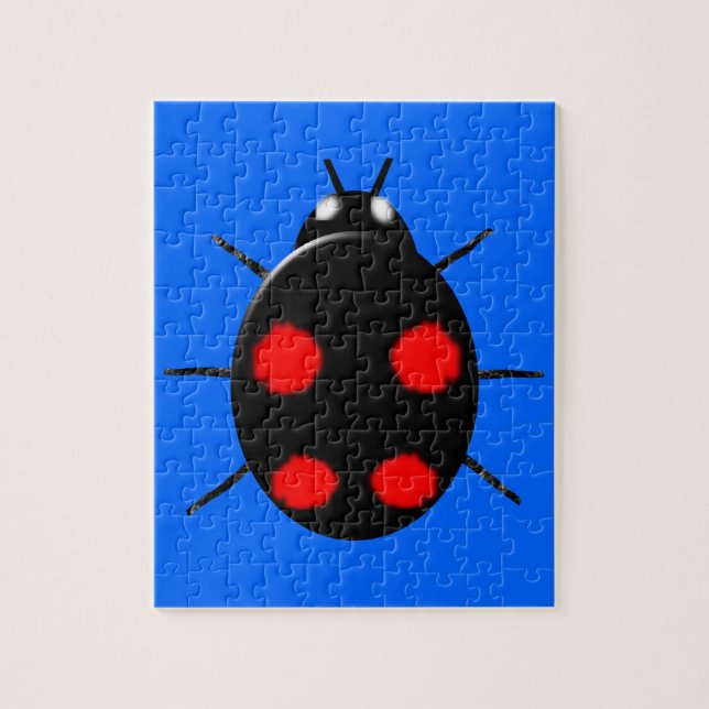 Harlequin Ladybird Puzzle (Vertical)