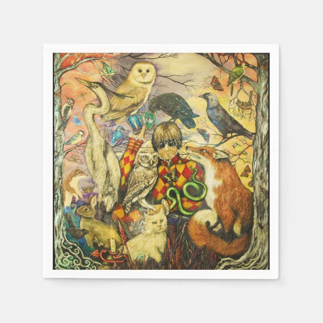 Harlequin Napkin (Front)